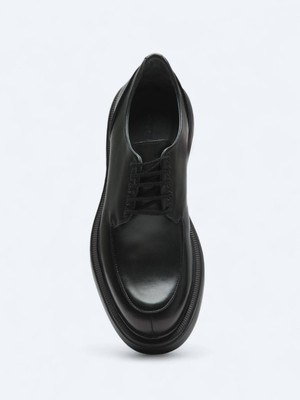 Haki Deri Smart Casual Ayakkabı