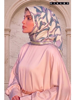 Sisley Ipek Saten EŞARP-2035-90*90