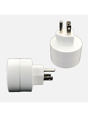 Tek-İş Seyahat Adaptörü Tip A-Tip F 15 250V (3'li Paket)