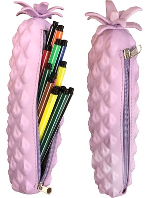 Fly Silikon Ananas Kalemlik (7'li Paket)