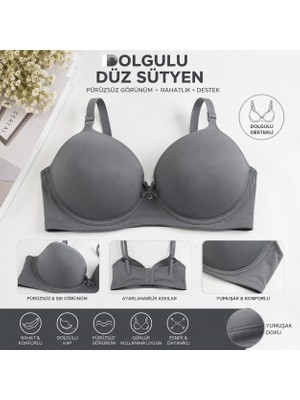 Tektaş Dolgulu Düz Südyen