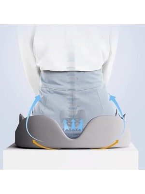 Esranın Dünyası Ergonomik Memory Foam Oturma Minderi, Kuyruk Sokumu Desteği