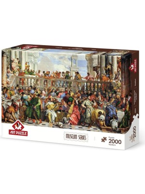 Brf Store Elivorasell Art Puzzle Cana'da Düğün ŞÖLENI,1562 2000 Parça Puzzle