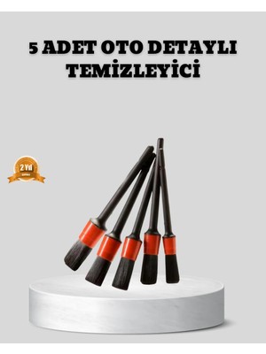 Brf Store Elivorasell Araç Detay Temizlik Fırçası 5’li Set Çizmeyen Kıl Çok Yönlü Kullanım