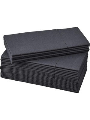 Brf Store Elivorasell Ikea Mottaga Peçete Siyah 38X38 cm 80342900