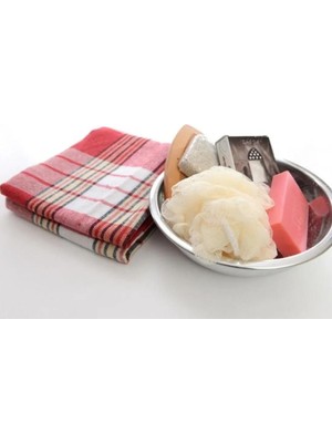 Brf Store Elivorasell 7'li Hamam Seti Peştemal,hamam Tası,doğal Sabun,top Lif,kese,topuk Taşı,ahşap Tarak
