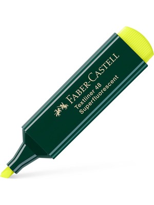 Brf Store Elivorasell Faber-Castell 1548 Fosforlu Kalem Sarı, Uzun Ömürlü, Yeniden Doldurulabilir, Dayanıklı P