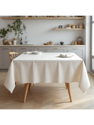 Brf Store Elivorasell Viemso Naturel Keten Masa Örtüsü 100X100