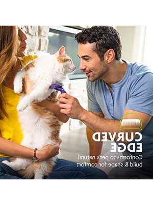 Esranın Dünyası Kedi Için Deshedding Fırçası, Gevşek Tüyleri Temizler