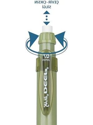 Esranın Dünyası Yaprak Yeşili Mekanik Kurşun Kalem, 0.7 mm
