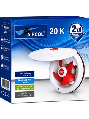 Aircol 20K Aspiratör Fan