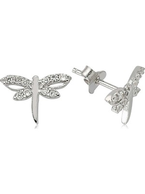Inure Jewelry Gümüş Yusufçuk Çivili Küpe