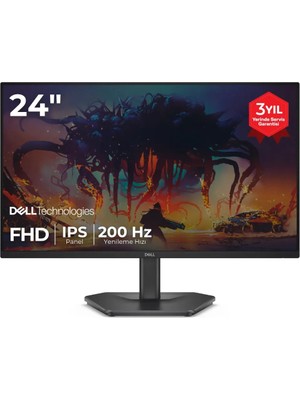 Dell SE2425HG 24 1920X1080 Fhd 200Hz 1ms HDMI Dp Amd Freesync Premium IPS Gaming Monitör