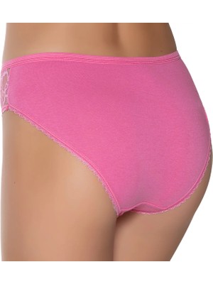 Gümüş 6025 12'li Kadın Likralı Tül Dantel Bikini