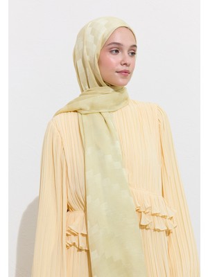 Fresh Scarfs Nori İpeksi Jakar Şal Adaçayı