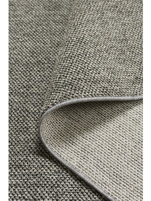 Anaska Home Modern Halı Sisal Bukleli Halı Gri Halı Salon Halısı Oturma Odası Halısı Koridor Halısı Yolluk