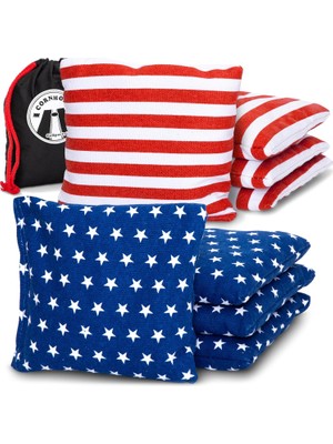 Brf Store Elivorasell Gosports Cornhole Armut Koltuk Seti, Resmi Yönetmelik (8 Dört Mevsim Çuvalı) – Amerika Y
