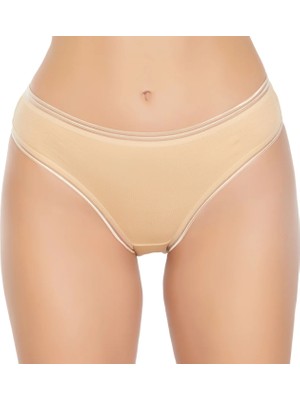 Gümüş 6029 12'li Kadın Likralı Brazilian Bikini