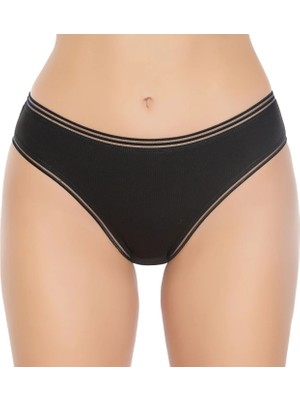 Gümüş 6029 12'li Kadın Likralı Brazilian Bikini