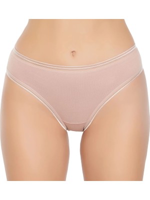 Gümüş 6029 12'li Kadın Likralı Brazilian Bikini