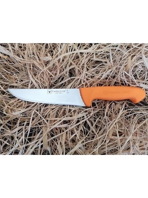 Belirtilmemiş Sürmene Cumhur Çelik 61120 Kasap Kurban Bıçağı, 16,5 Cm, Kaymaz Sap
