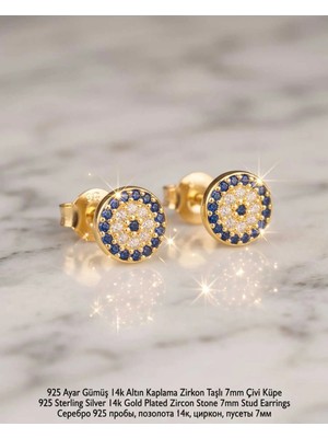 Begonia Accessories 925 Ayar Gümüş 14K Altın Kaplama Rodyum Kaplama Zirkon Taşlı Minimal Halka ve Çivi Küpe Kadın Lüks Tasarım Şık Günlük Kullanım Gümüş Küpe ÇEŞITLERI-287-11