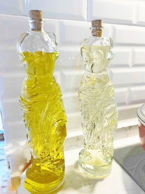 Belirtilmemiş 2 Adet Venüs Yağdanlık - Kadın Figürlü Sirkelik Sosluk 180 ml