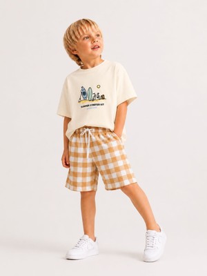 Erkek Çocuk T-Shirt Şort Takım