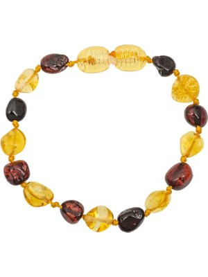 Inure Jewelry Bebek Damla Kehribar Bileklik