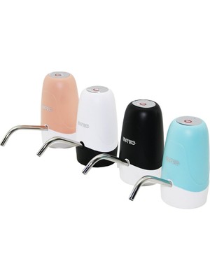 TeknoKapsül USB Şarjli - Otomati̇k Damacana Su Pompasi Göstergeli̇ - Dokunmati̇k Düğme 5W-5V (5643)