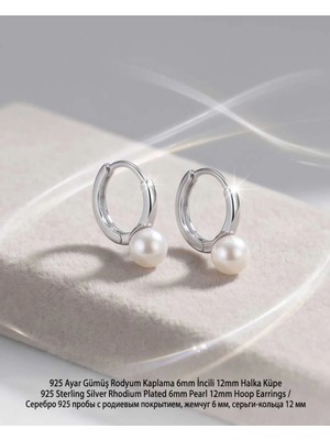 Begonia Accessories 925 Ayar Gümüş Rodyum Kaplama Zirkon Taşlı Minimal Halka ve Çivi Küpe Kadın Lüks Tasarım Şık Günlük Kullanım Gümüş Küpe ÇEŞITLERI-287-7