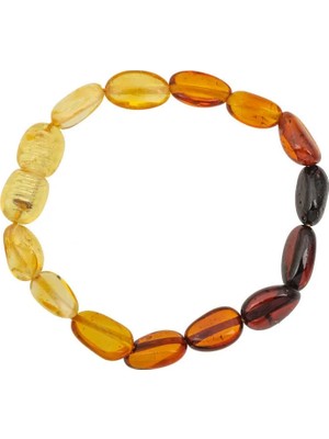 Inure Jewelry Bebek Damla Kehribar Bileklik