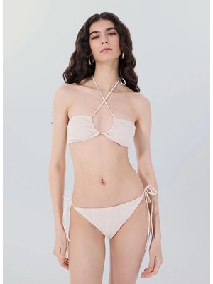 People By Fabrika Bej Kadın Bikini Takım 249-1024