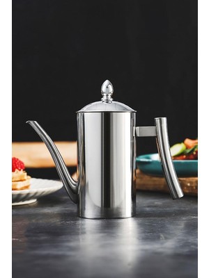 Starseven Komple 304 Çelik 500 ml Yağdanlık Sosluk Sirkelik CIN595