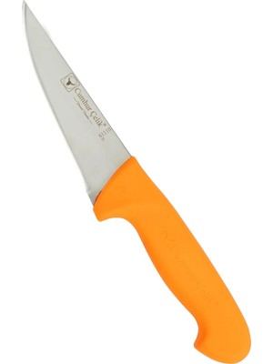 Belirtilmemiş Sürmene Cumhur Çelik 61110 Sivri Kasap Bıçağı, 13 Cm, Kaymaz Sap