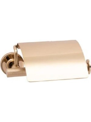 Starseven System Purelıne Kapaklı Tuvalet Kağıtlığı Gold Renk 88X95X156 mm