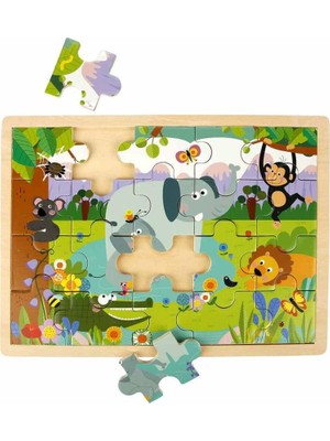 SHC4200 S01002909 Puzzle Anmals 5 Pcs 2 Ast