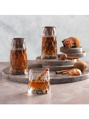 Starseven Pasabahce Leafy Set Bardağı 12'li 420955-420855-420194 AGPBUNDLE05