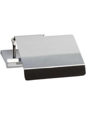 Starseven System Octagon Kapaklı Tuvalet Kağıtlığı Krom Renk 52X137X152 mm