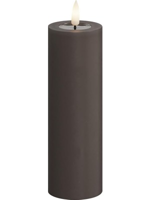 Starseven Deluxe Homeart Moka LED Mum Kahverengi 5X15 cm - De RF-0093