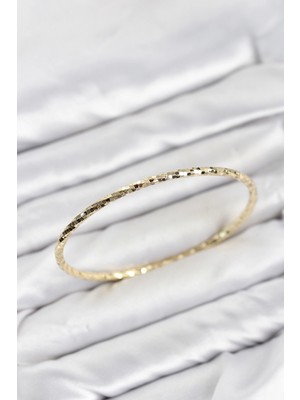 SHC4200 cm Gold Renk Kesim 65 mm Bilezik