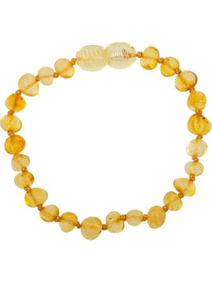 Inure Jewelry Bebek Damla Kehribar Bileklik