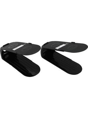 Tekli Ayakkabı Rampası - Siyah - Plastik Midastech