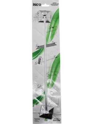 Starseven Isico Uzun Metal Havluluk, Yapışkanlı Montaj, Banyo Aksesuarı