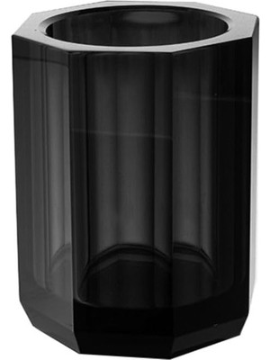 Starseven System Cyrstal Bath Accessory Tooth Mug Black Siyah Tek Ebat BA2049 007 C2