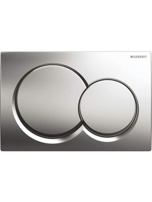 Starseven Geberit ALPHA01 115.035.21.1 Kumanda Kapağı,parlak Krom