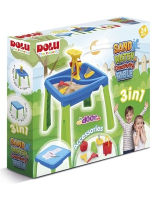 SHC4200 3077 Su Kum Yaratıcılık Masası -Dolu