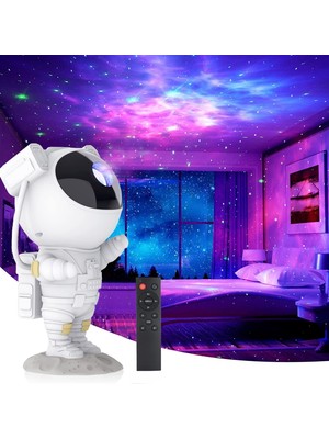 Starseven Comb Yıldızlı Gökyüzü Gece Lambası, Projektör, Astronot Projektör Lamba, Odayı Dekore Etmek, Gece L