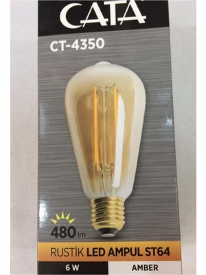 Starseven Cata 4 Watt Rustik LED Ampul CT-4350
