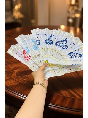 SHC4200 Çiçek Desenli Yelpaze